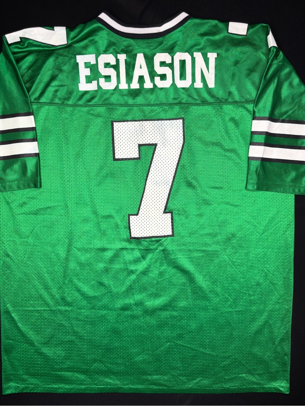 New York Jets Boomer Esiason Logo Athletic Football Jersey Size: XL